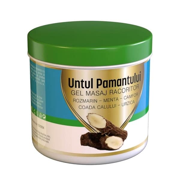 Gel de masaj cu efect racoritor Untul Pamantului