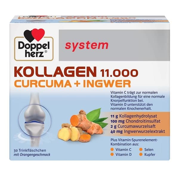 Kollagen 11000 + Curcuma + Ghimbir