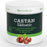 Gel Castan Salbatic, podbal, mentol, camfor si vita de vie, 250 ml, Biomedicus