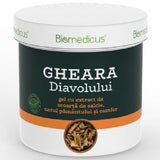 Gel Gheara Diavolului, scoarta, untul pamantului, camfor, 250 ml, Biomedicus