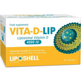 VITA-D-LIP Vitamina D Lipozomala 4000 IU, 30 plicuri, Liposhell