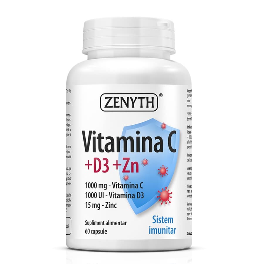 vitamina-c-d3-zn-60-capsule-zenyth