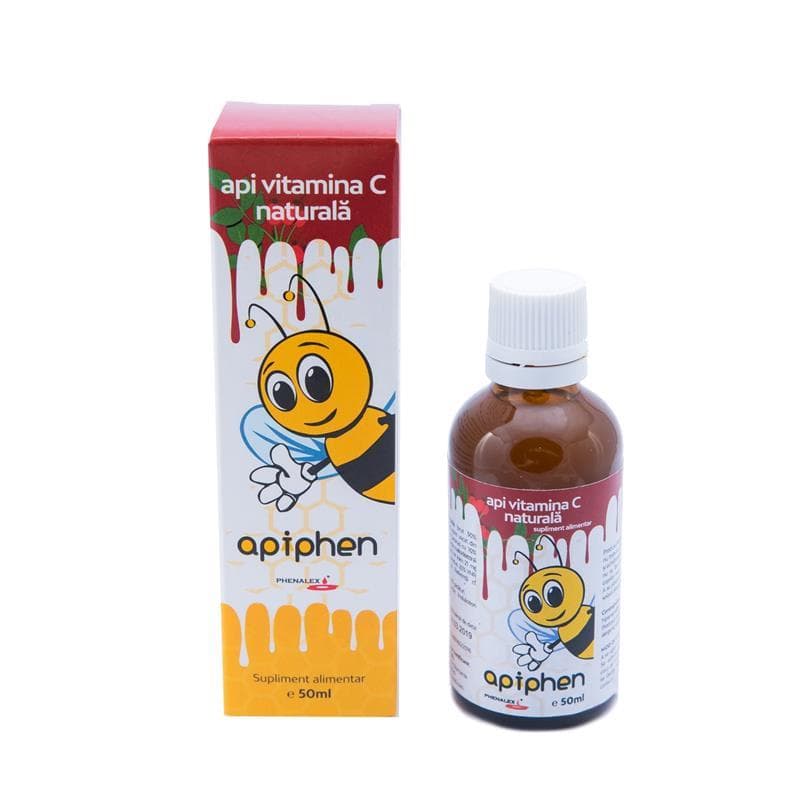 Apiphen Vitamina C Naturala 50ml Phenalex