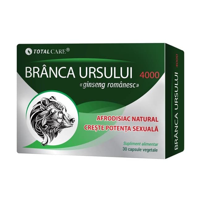 Branca Ursului 4000, 30 capsule, Cosmopharm