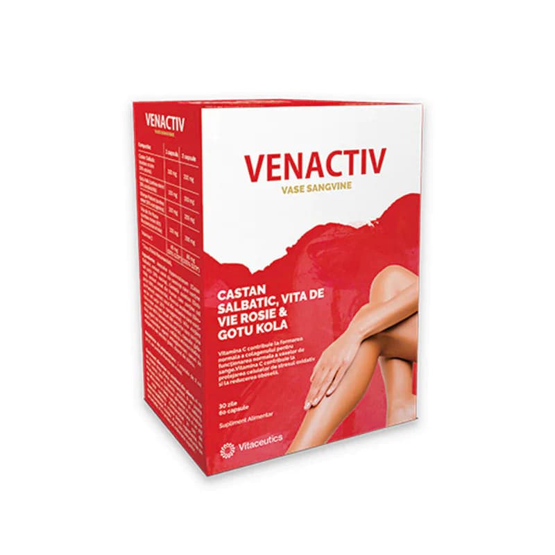 Venactiv, 60 capsule, Vitaceutics