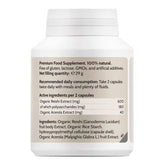 Extract de ciuperci Reishi bio, 60 capsule, Novo Biomedics