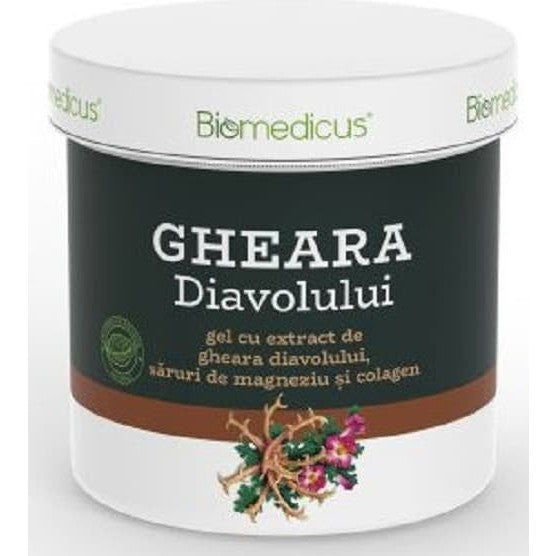Gel Gheara, saruri de magneziu si colagen, 250 ml, Biomedicus