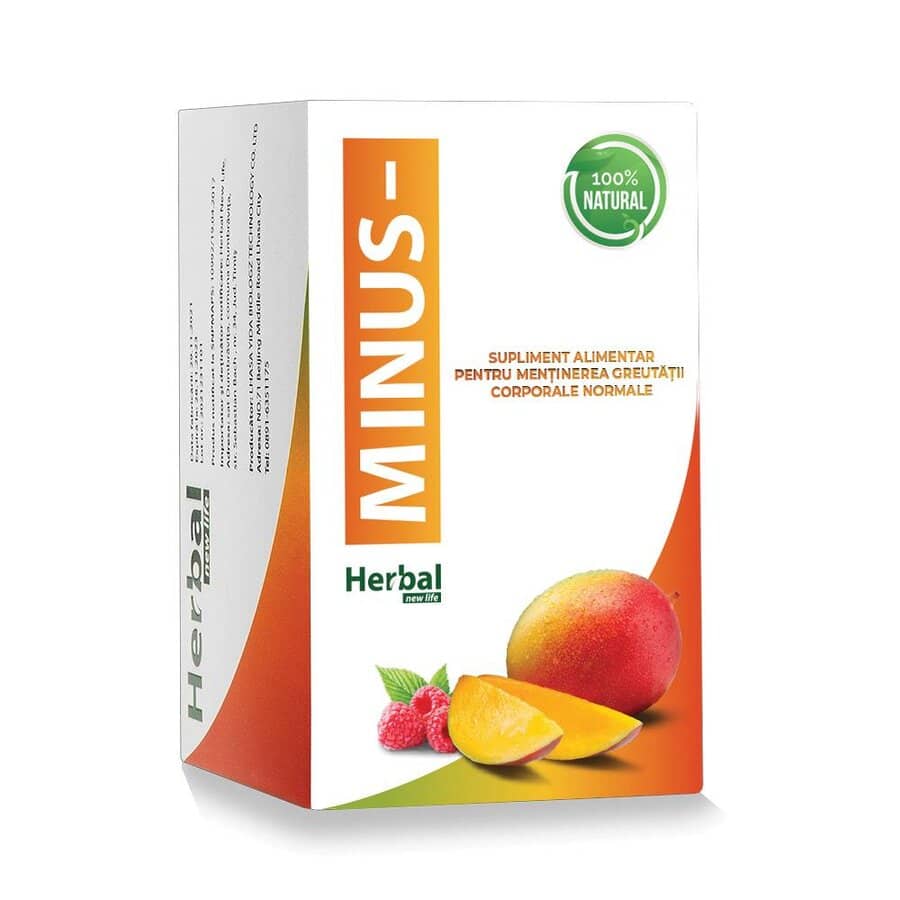 Capsula Minus-, 30 comprimate, Herbal New Life