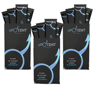 Upotent, pachet 3 cutii x 5 plicuri miere pentru potenta